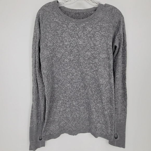 Women’s Lululemon Rest Less Long Sleeve Athletic shirt Size Medium - Picture 1 of 10